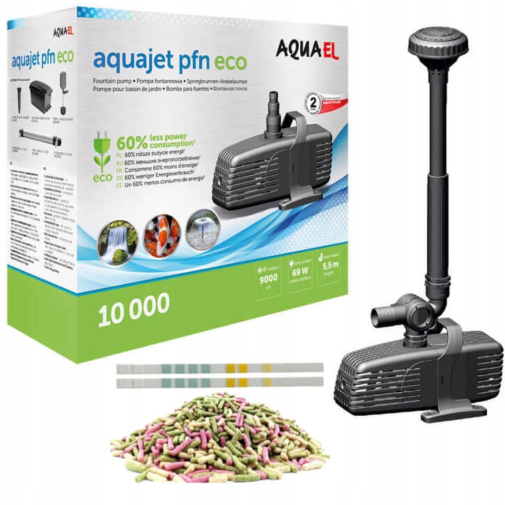 Aquael PFN-10000 Eco Fontánová Pumpa 9000L/H 69W Dárek Jezírko