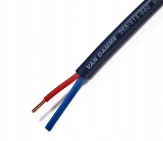 

Van Damme Blue Series Kabe kolumn Studyjny 2x1.5mm
