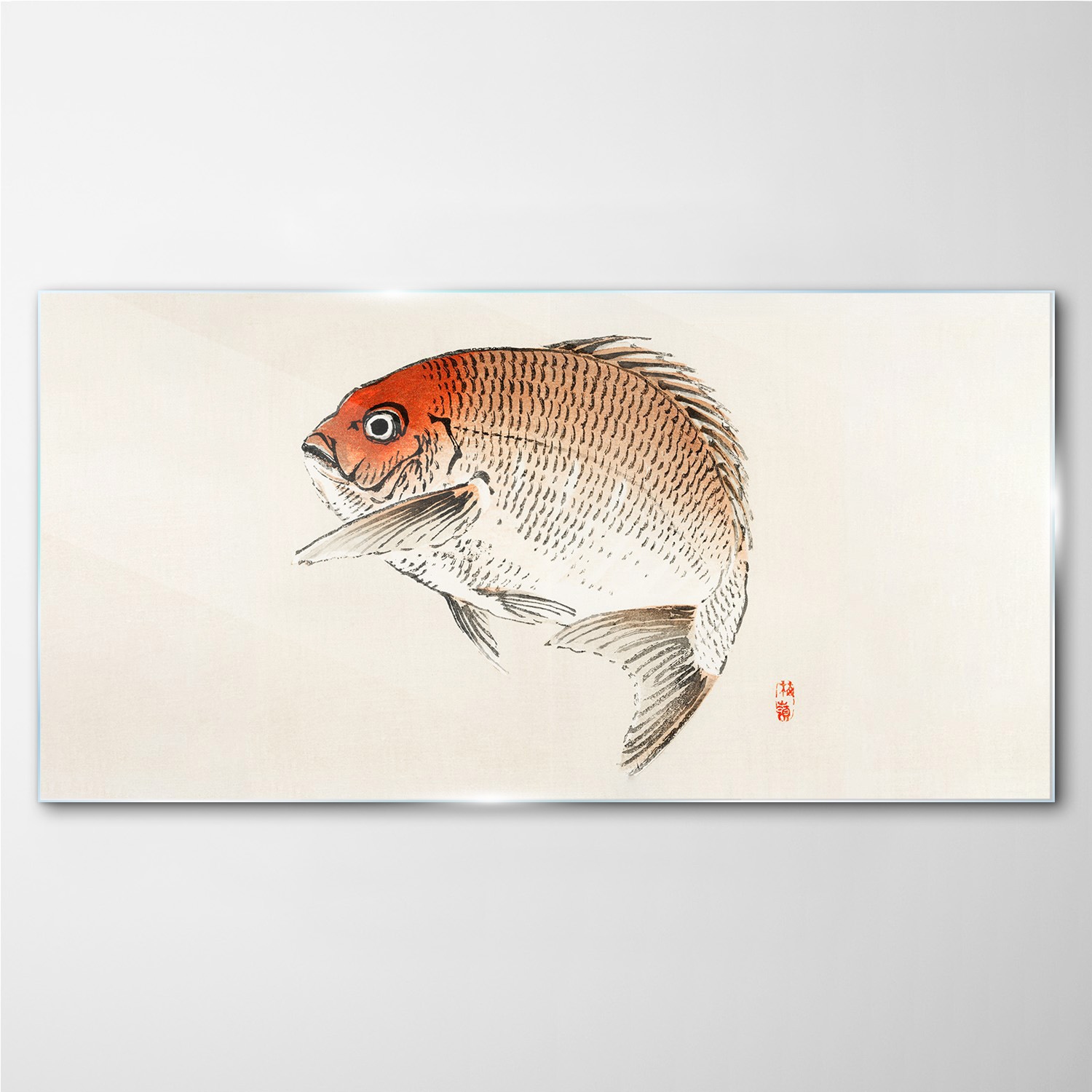 

Obraz szklany na ścianę Zwierzęta ryby 140x70 cm