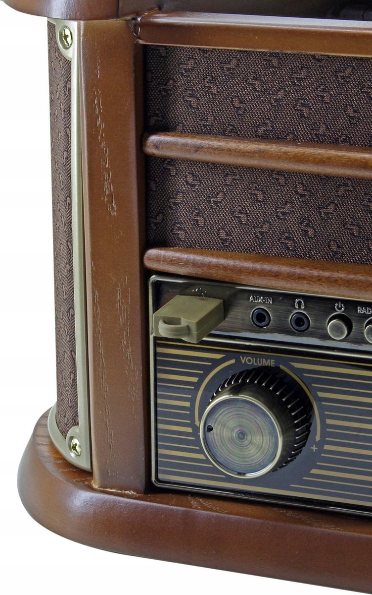 Gramofon Soundmaster NR540 brązowy Model NR540