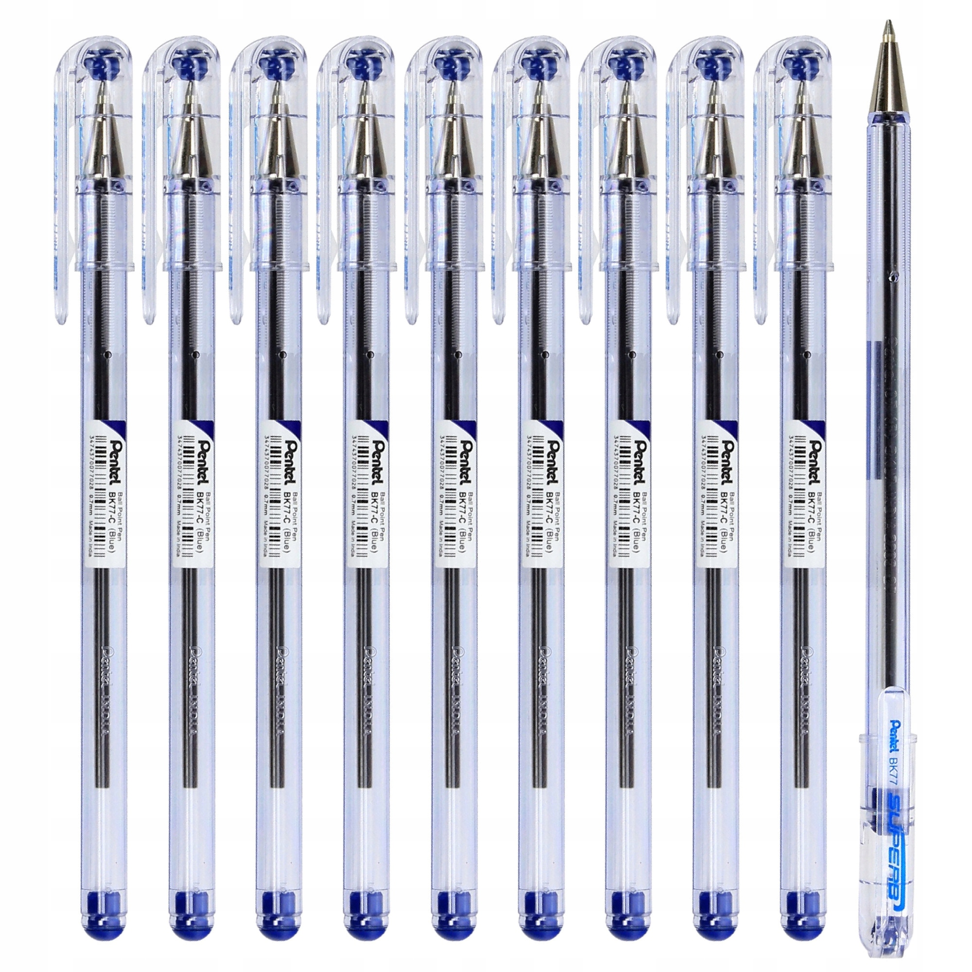 

Długopis niebieski Pentel BK77 10 szt.