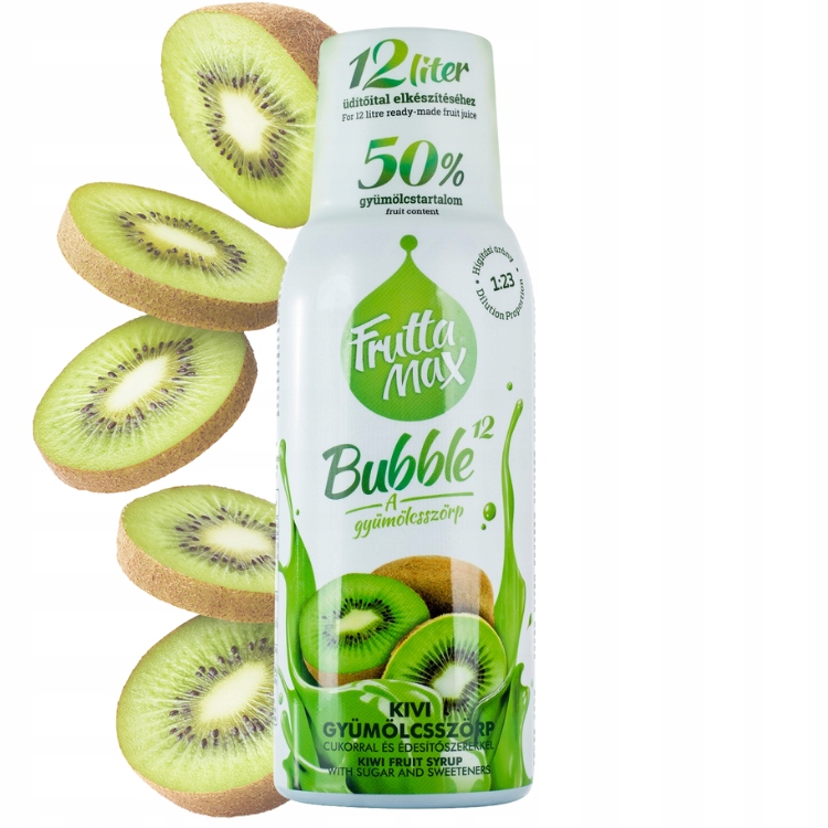 Koncentrat do wody syrop FruttaMax Kiwi 500 ml na 12 litrów
