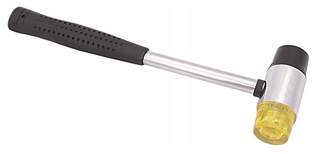 

Młotek Gumowo-plastikowy 35MM Rączka Metalowa