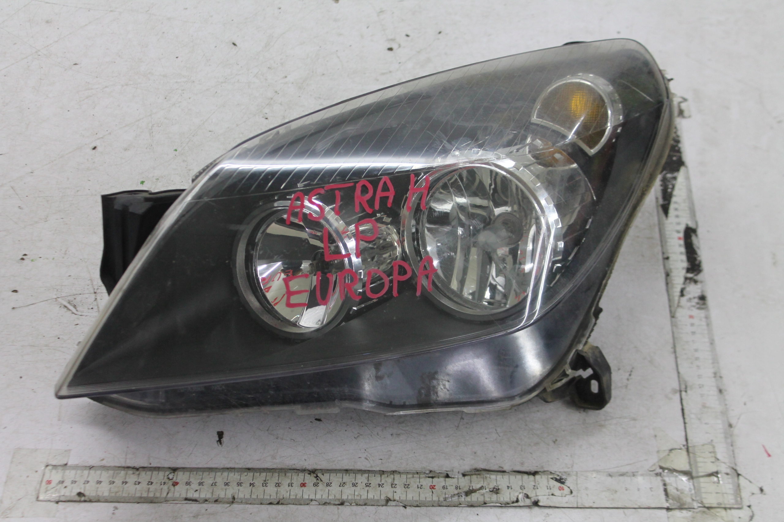 light left front black OPEL ASTRA H 04-10 EURO
