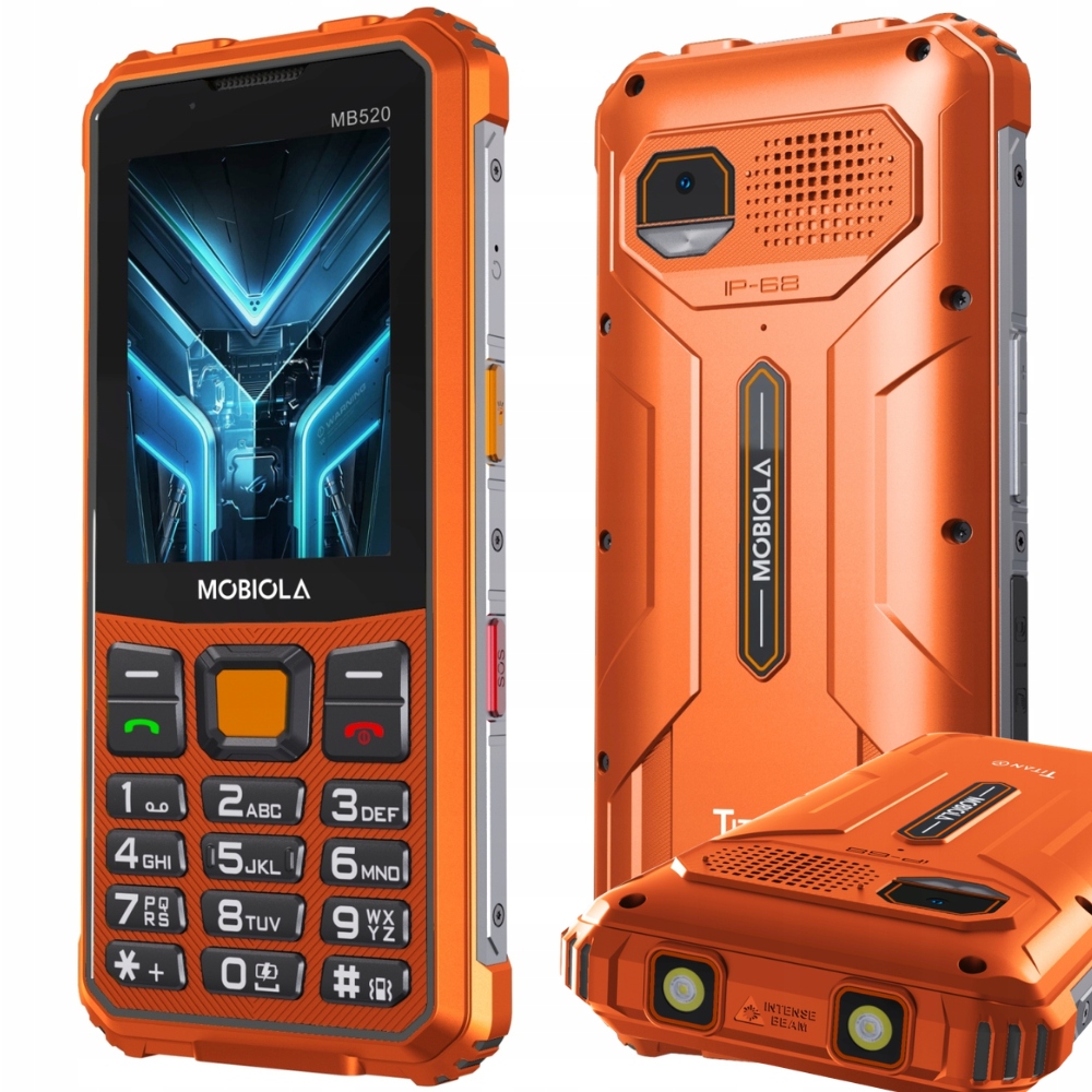 Mobilní Telefon Na Stavbu, Voděodolný, Odolný Vůči Prachu A Prachu Powerbanka