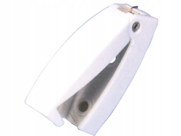 BLOKADA DRZWI BIAŁA ZATRZASK ZAMEK ZATRZASK KAMPER PRZYCZEPA