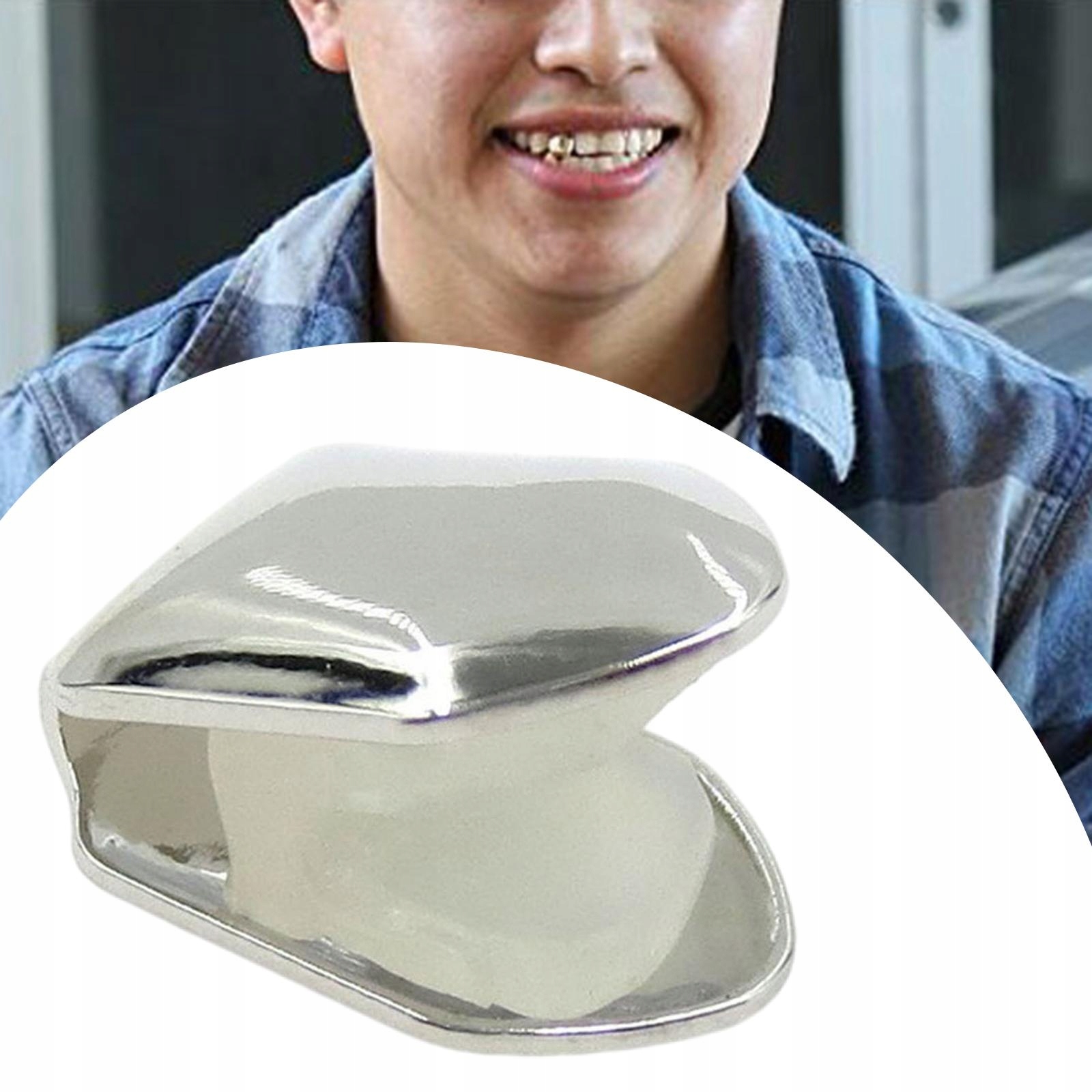 Single Tooth CAPs Hip Hop Grills for Teeth Mo