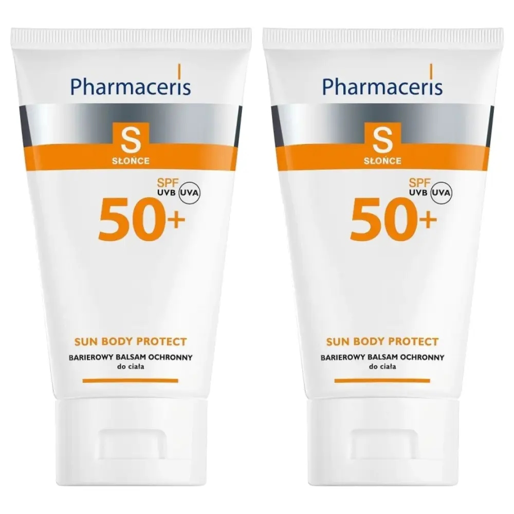 2x Pharmaceris S Sun Body Protect barierowy balsam ochronny SPF50+, 150 ml