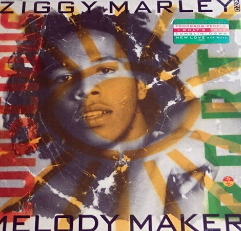 90’S HIGHTIMES ZIGGY MARLEY Vintage, Rare! Ziggy Marley High Times Magazine Cover T