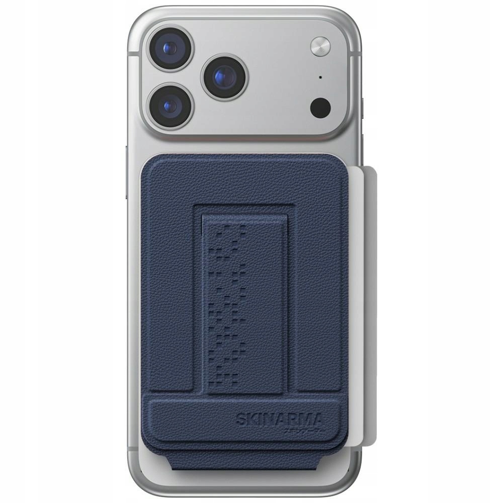 Magnetická skladacia peňaženka Skinarma Axis tripod, modrá