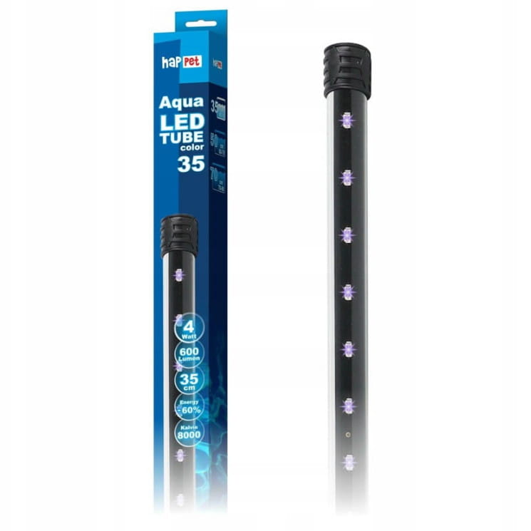

Lampa Świetlówka Do Akwarium AquaLED Color 35cm 4W