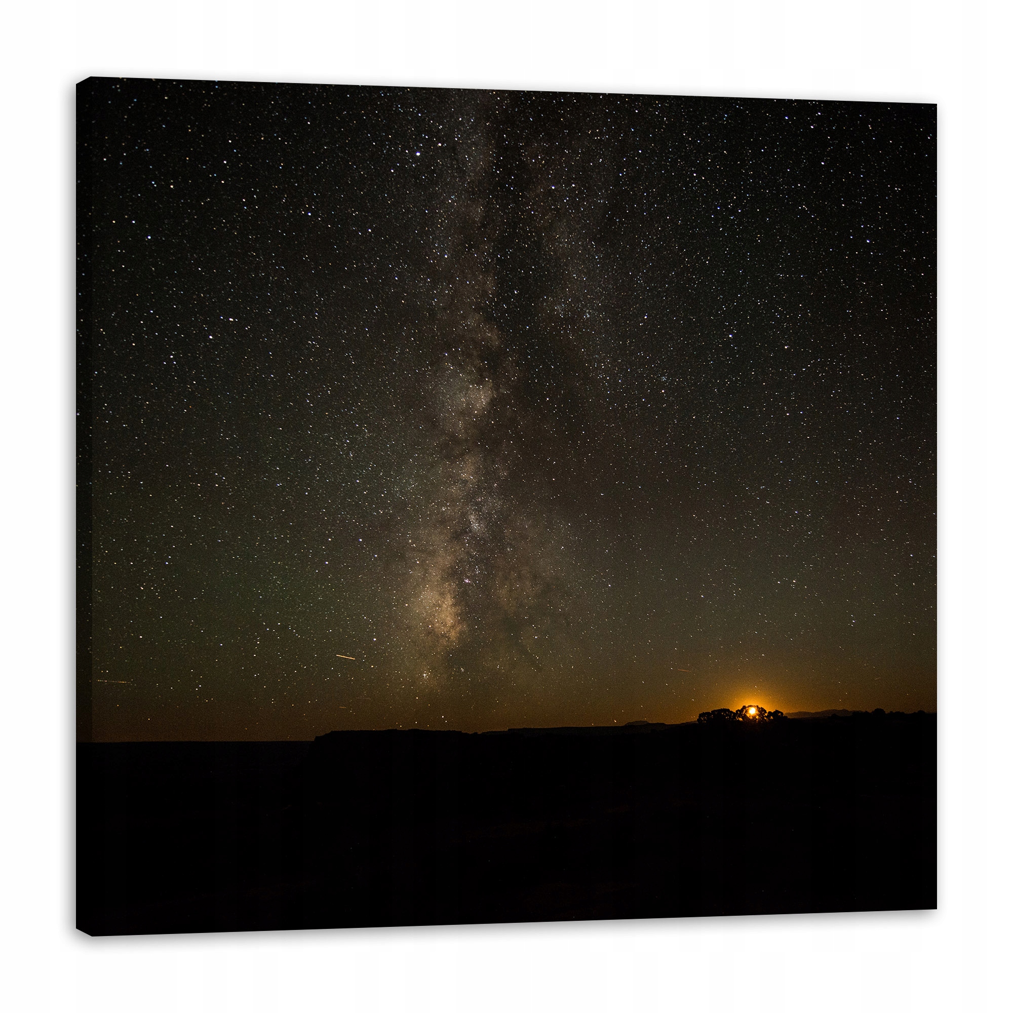 Obraz na plátně Vesmír Hvězdy Galaxie nebe Astronomie 80x80