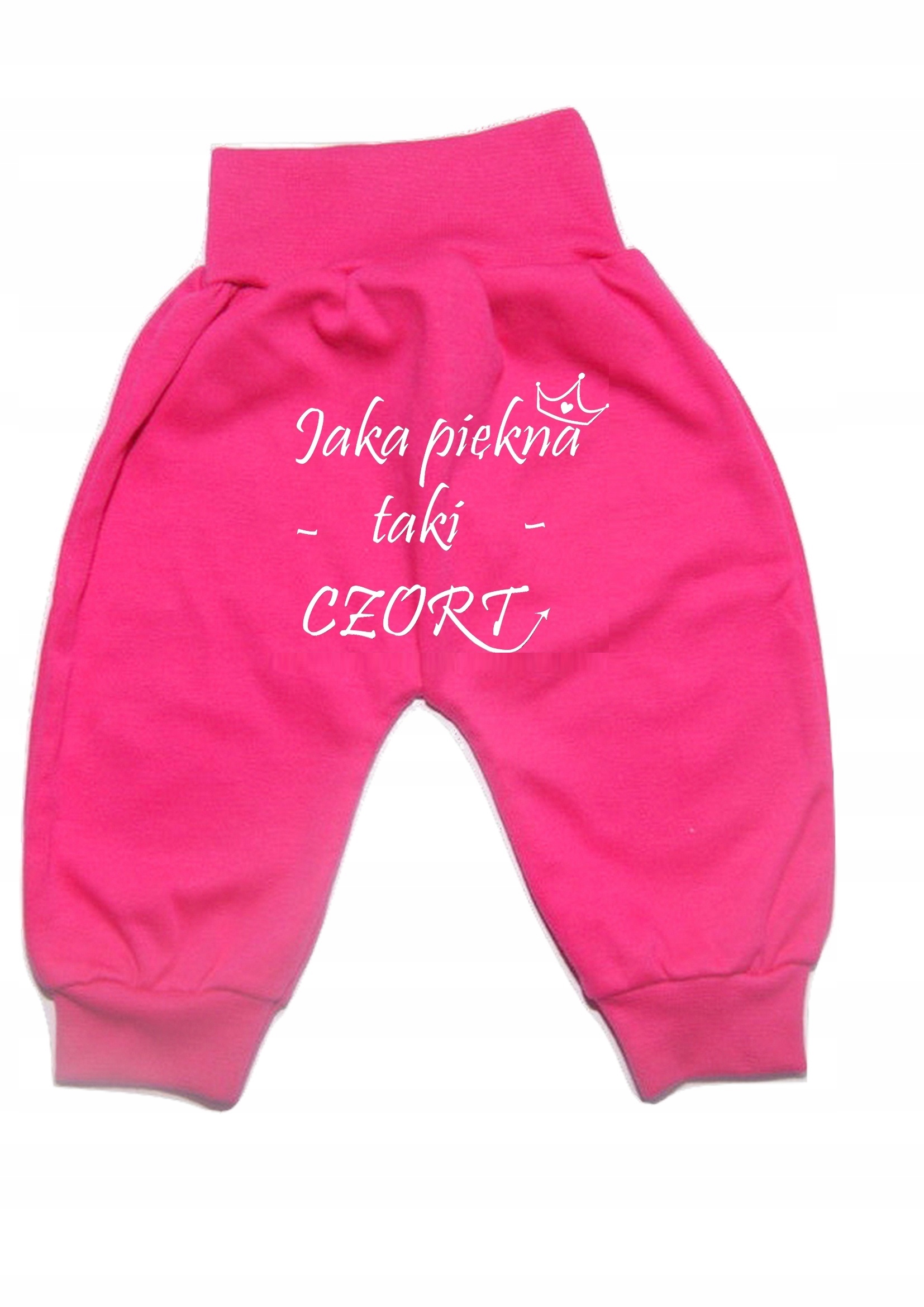 

Spodnie bawełniane bezuciskowe Jaka Piękna... 80