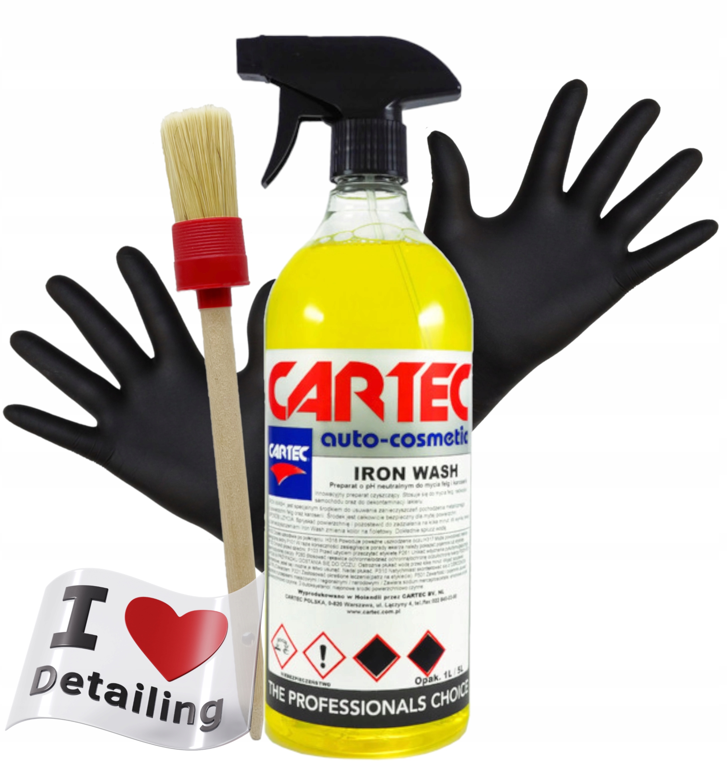 

Cartec Iron Wash Deironizer do felg, lakieru 1l