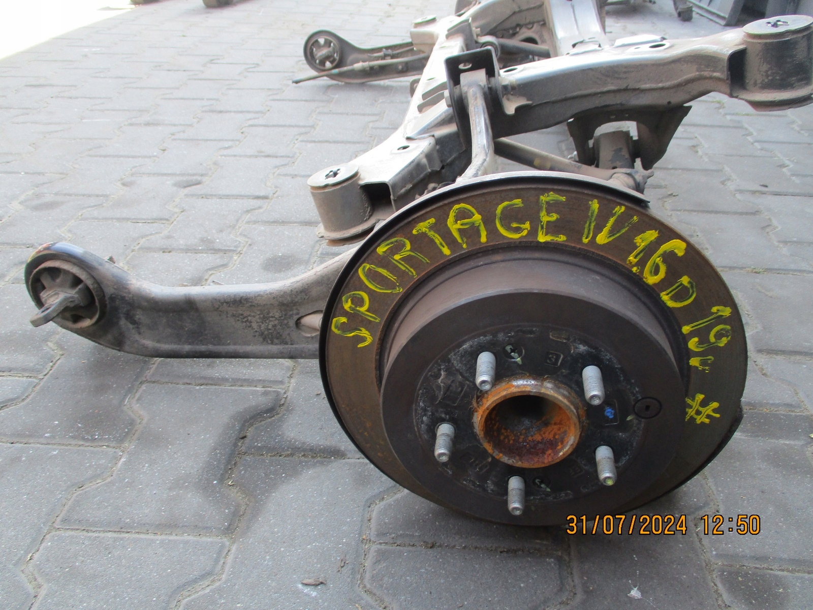 Achsträger heck hinten Kia Sportage 4 IV 1.6CRDI