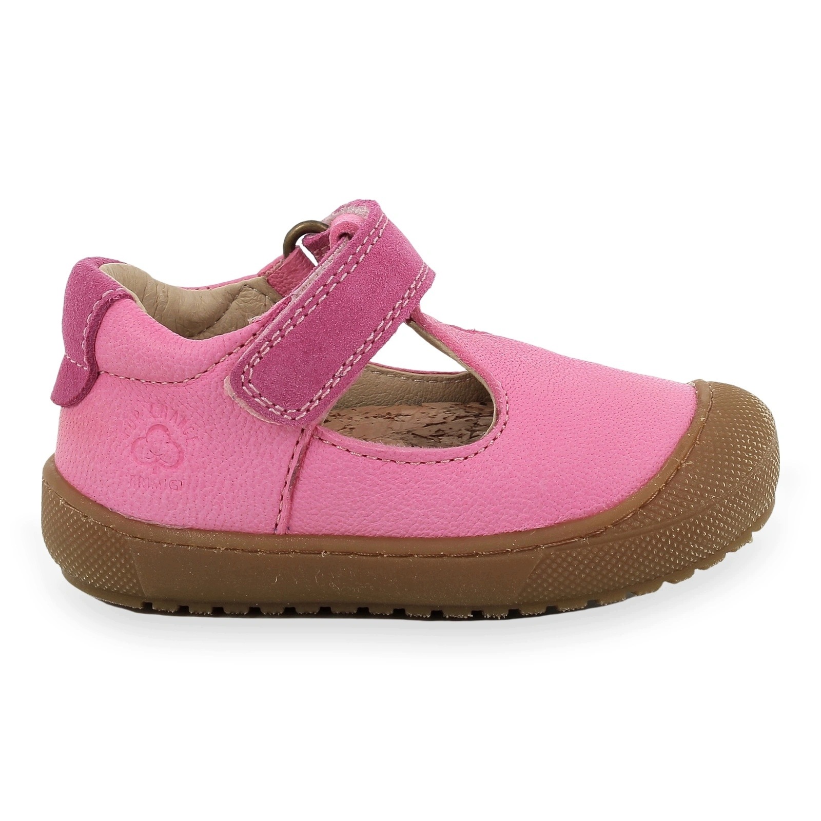 Buty barefoot skórzane dziecięce Primigi Cricket buciki letnie Blush 23