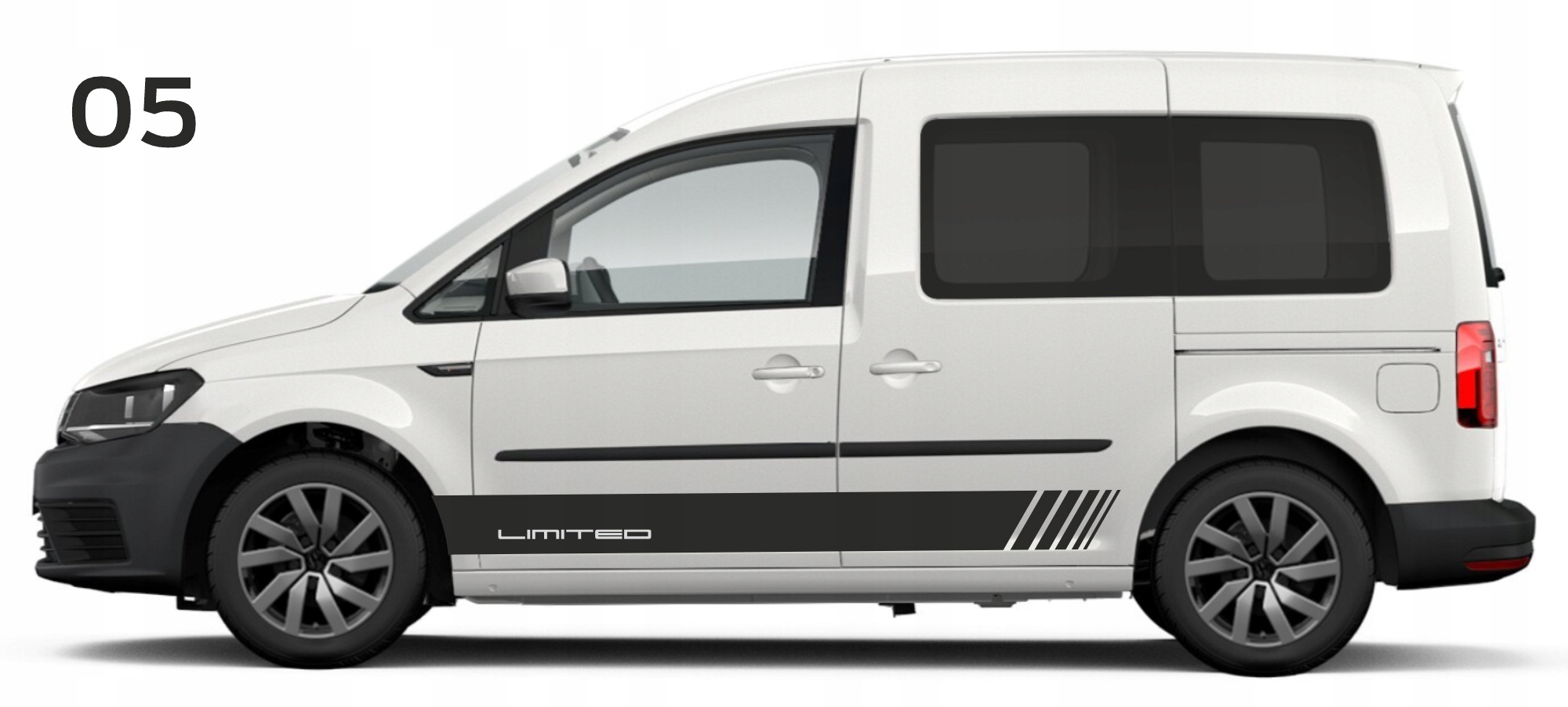 Nálepky na boky Vw Caddy Limited 05