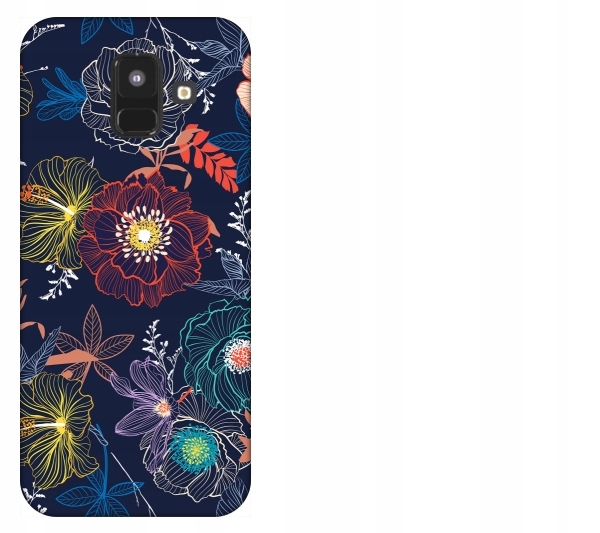 

Etui pokrowiec Samsung Galaxy A6 2018 Tropical flo