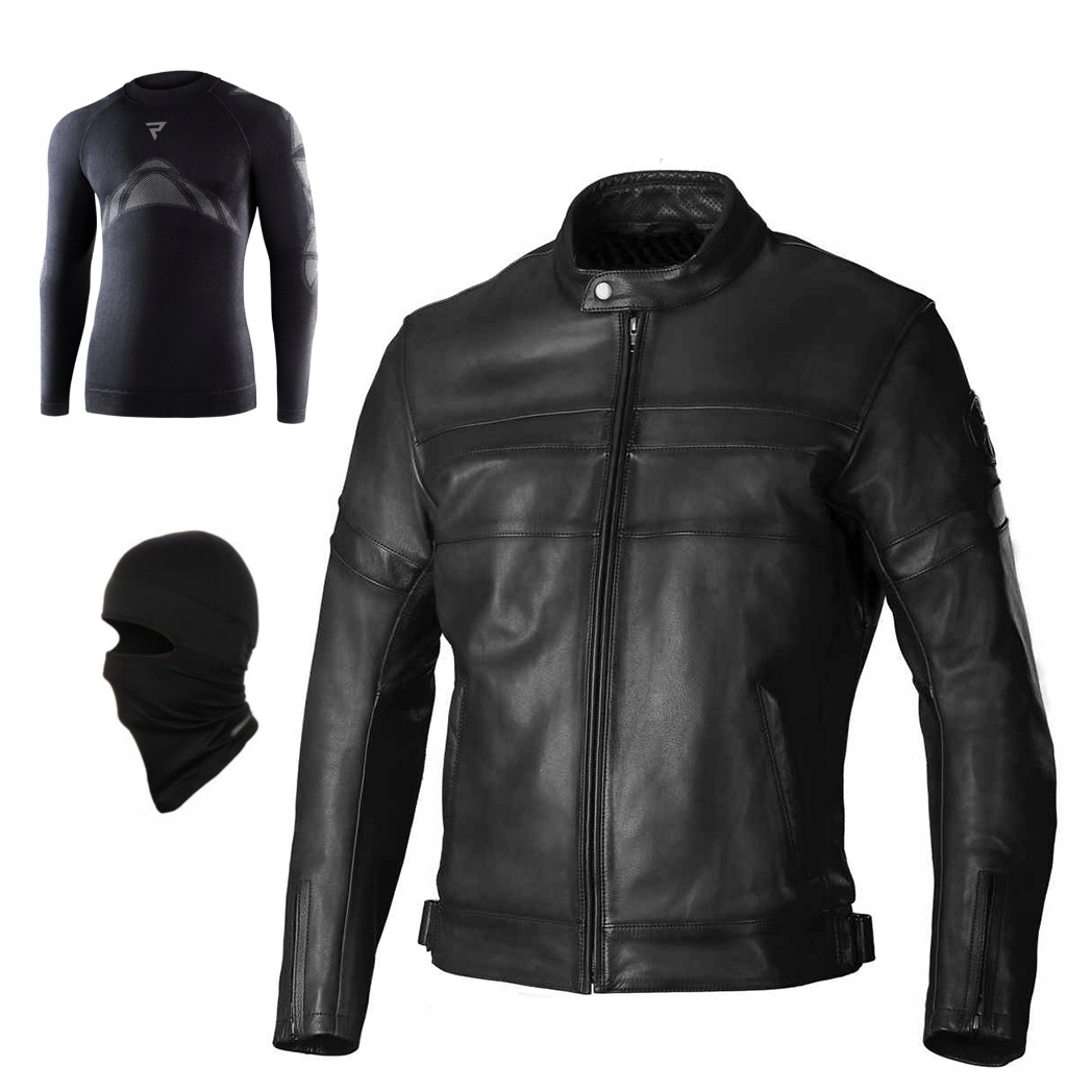 KURTKA MOTOCYKLOWA SECA R-TRO BLACK 60