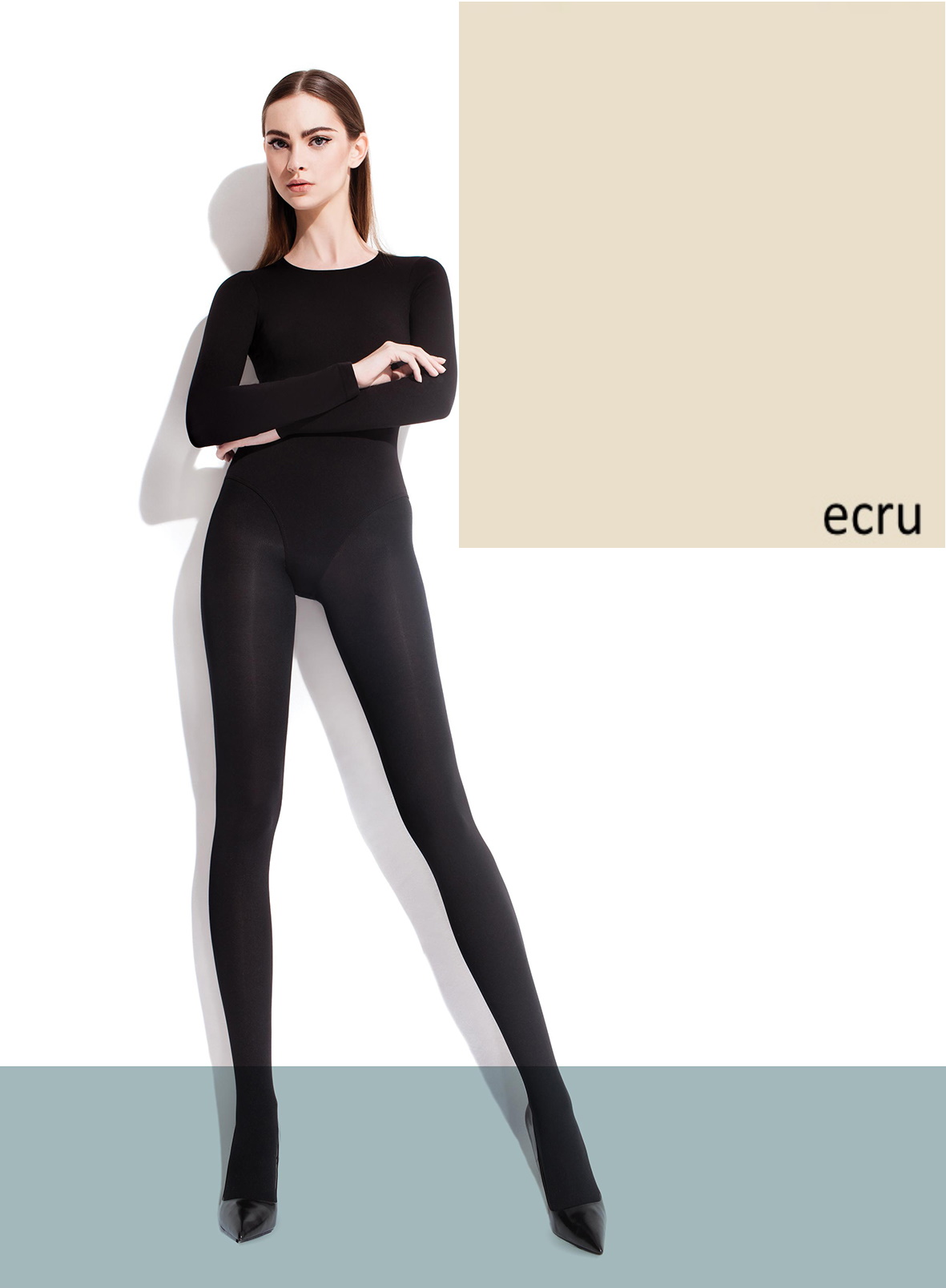 

Rajstopy 5 kryjące 100 den Olga Fiore ecru