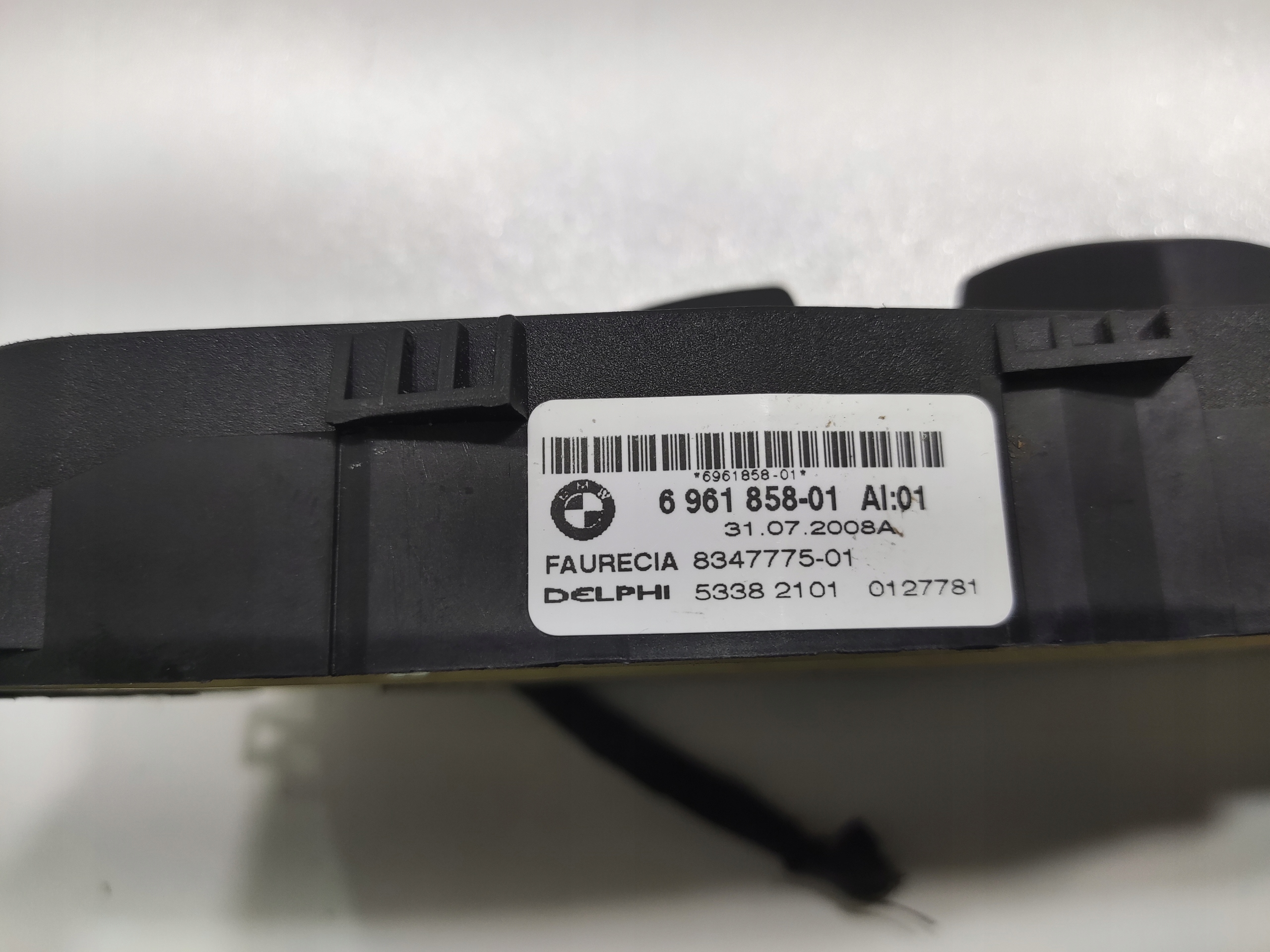 PANEL Bouton Contrôle Siège Droite Passegers BMW X6 E71 6961858 07-14