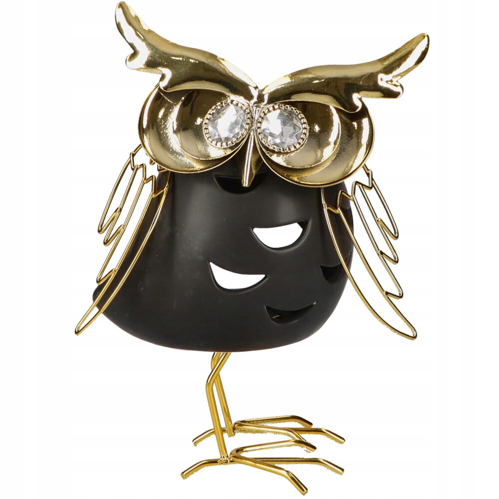 

Figurka ceramiczna lampion Sowa 21 cm dekoracja
