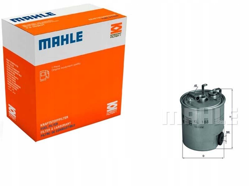 

Mahle Filtr Paliwa Kl 188