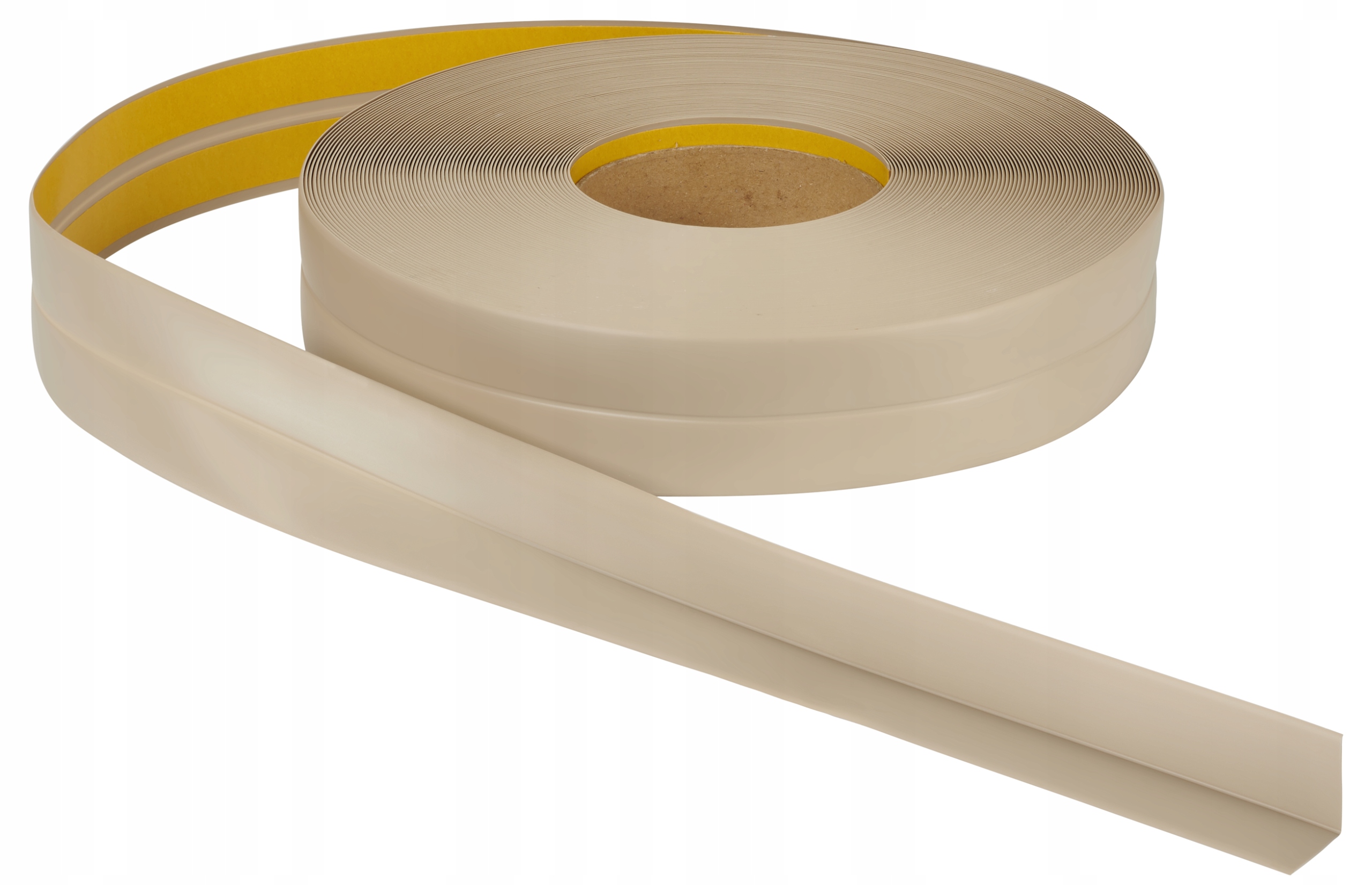 Dokončovací Lišta Elastická Pvc 18x18 25 m Béžový Úhelník