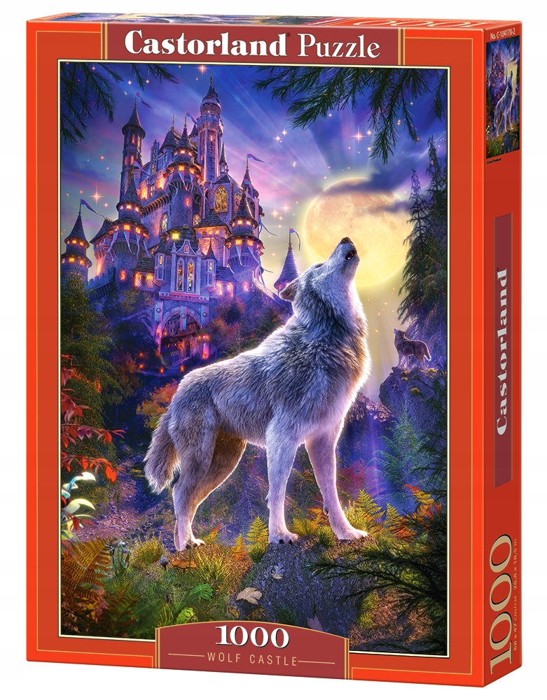 Puzzle 1000 Wolf Castle Wilk Castor