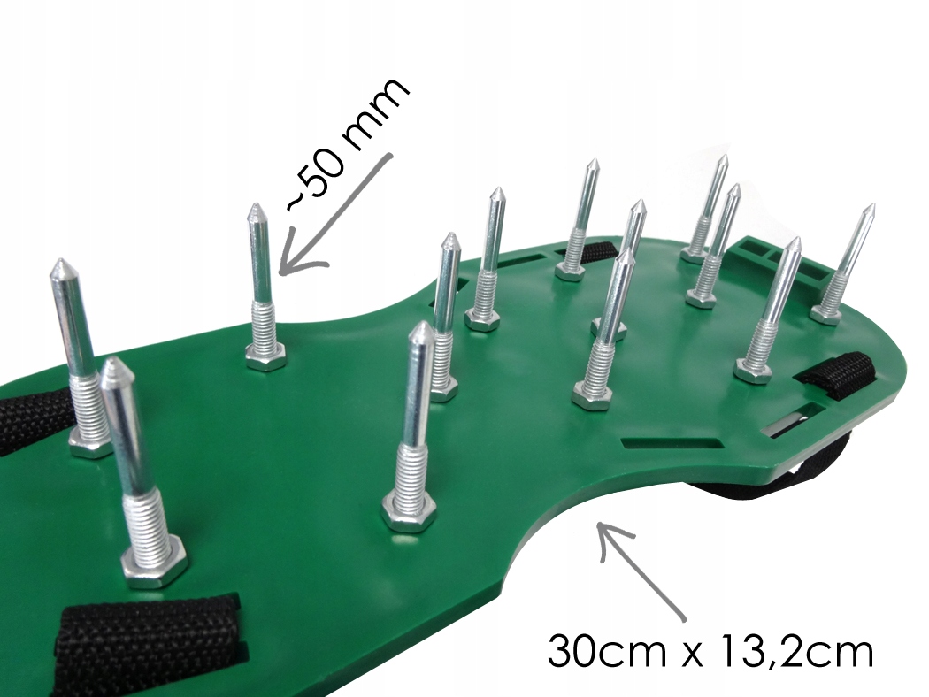 AREATOR TRAWY TRAWNIKOWY AERATOR BUTY Z KOLCAMI Głębokość robocza max 50 mm