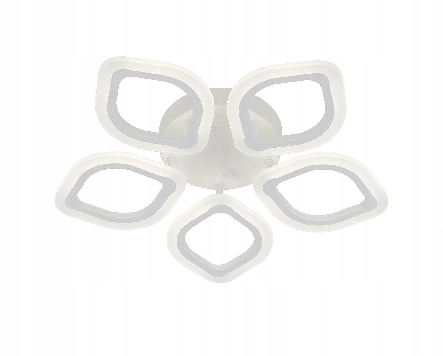 Moderní Led Lustr 60W Minimalistický Dálkový Ovladač Vargo DL1119