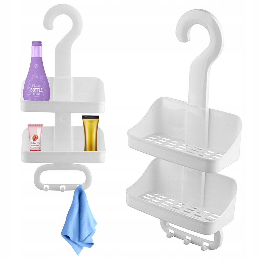 

Półka Łazienkowa Prysznicowa Artgos wisząca biała