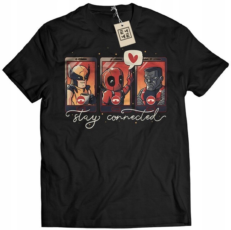 

Koszulka Męska T-shirt Deadpool 2XL