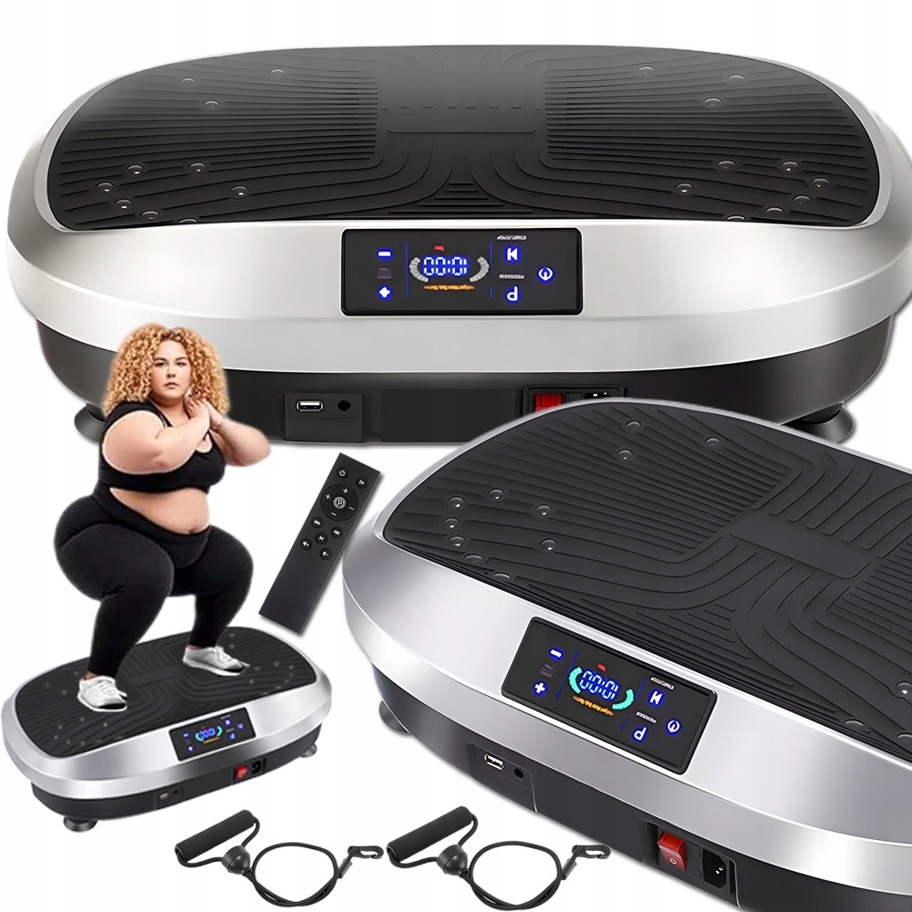 Vibrační Platforma Masážní Přístroj Trénink Celého Těla Bez Námahy 120 Rychlostí