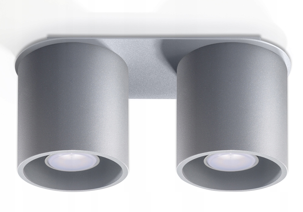

Lampa Sufitowa Plafon Orbis 2 Szary Sollux!!!