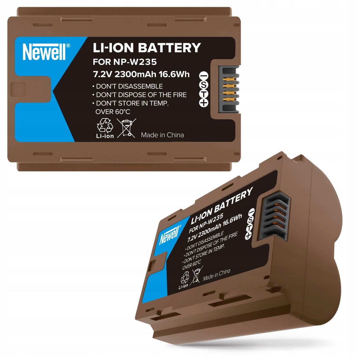 Bateria akumulator zamiennik NP-W235 Fuji Usb-c 7,2V 2300mAh Newell