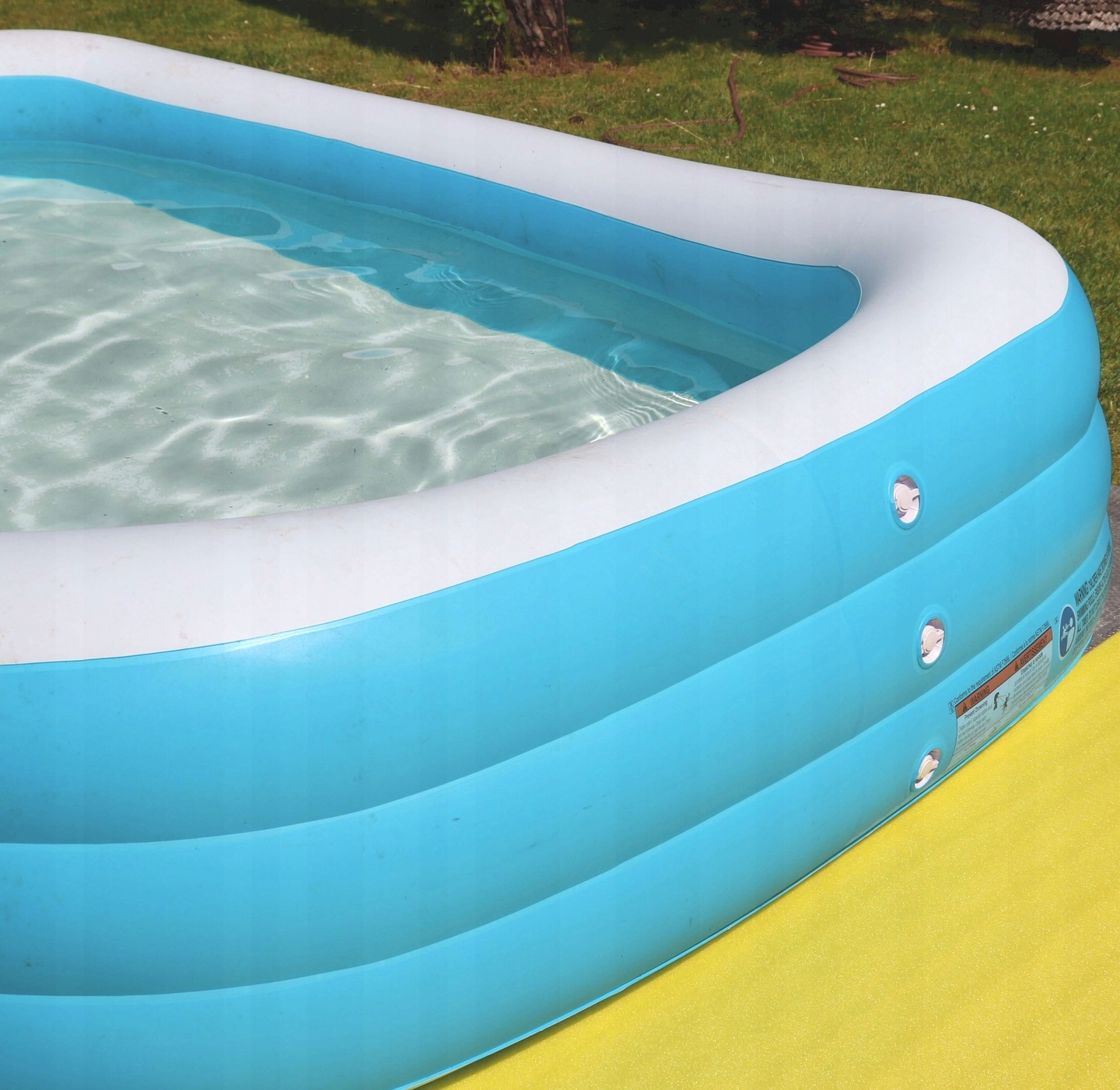 PIANKOWA MATA POD BASEN OGRODOWY PODKŁAD GRUBA 2CM PIANKA WOODOPORNA Szerokość 1 m