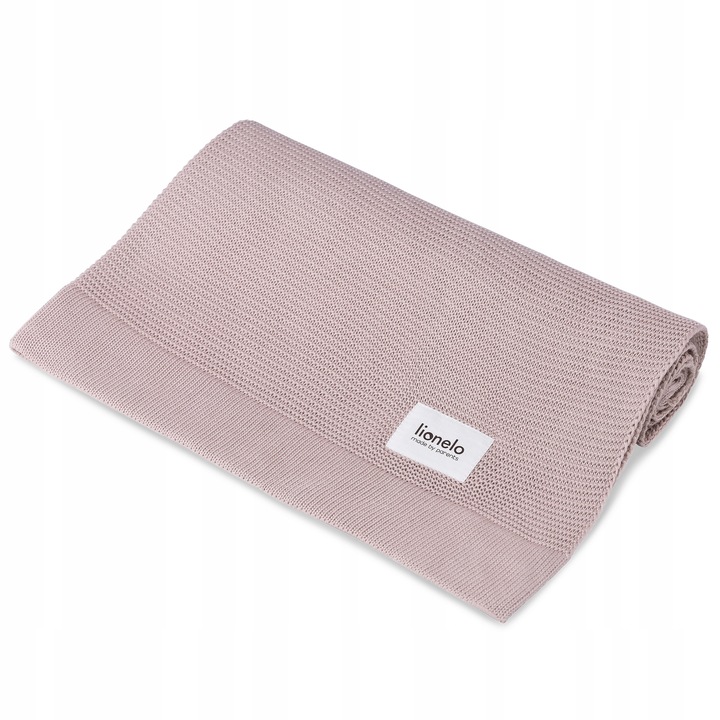 LIONELO Bambusowy KOCYK 100x75 cm OTULACZ róż Marka Lionelo