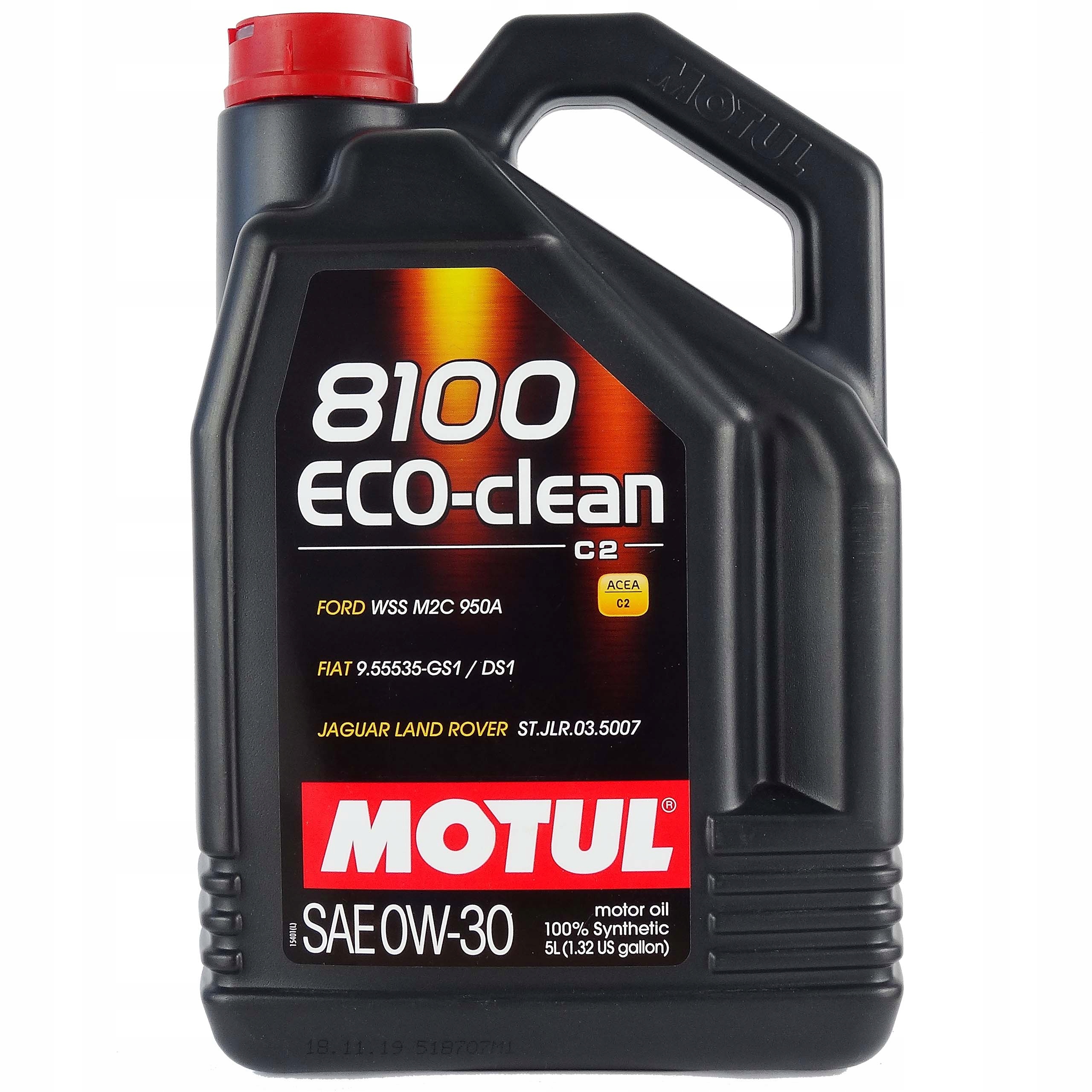 

Motul 8100 Eco-Clean 0W30 C2 M2C 950A 5L
