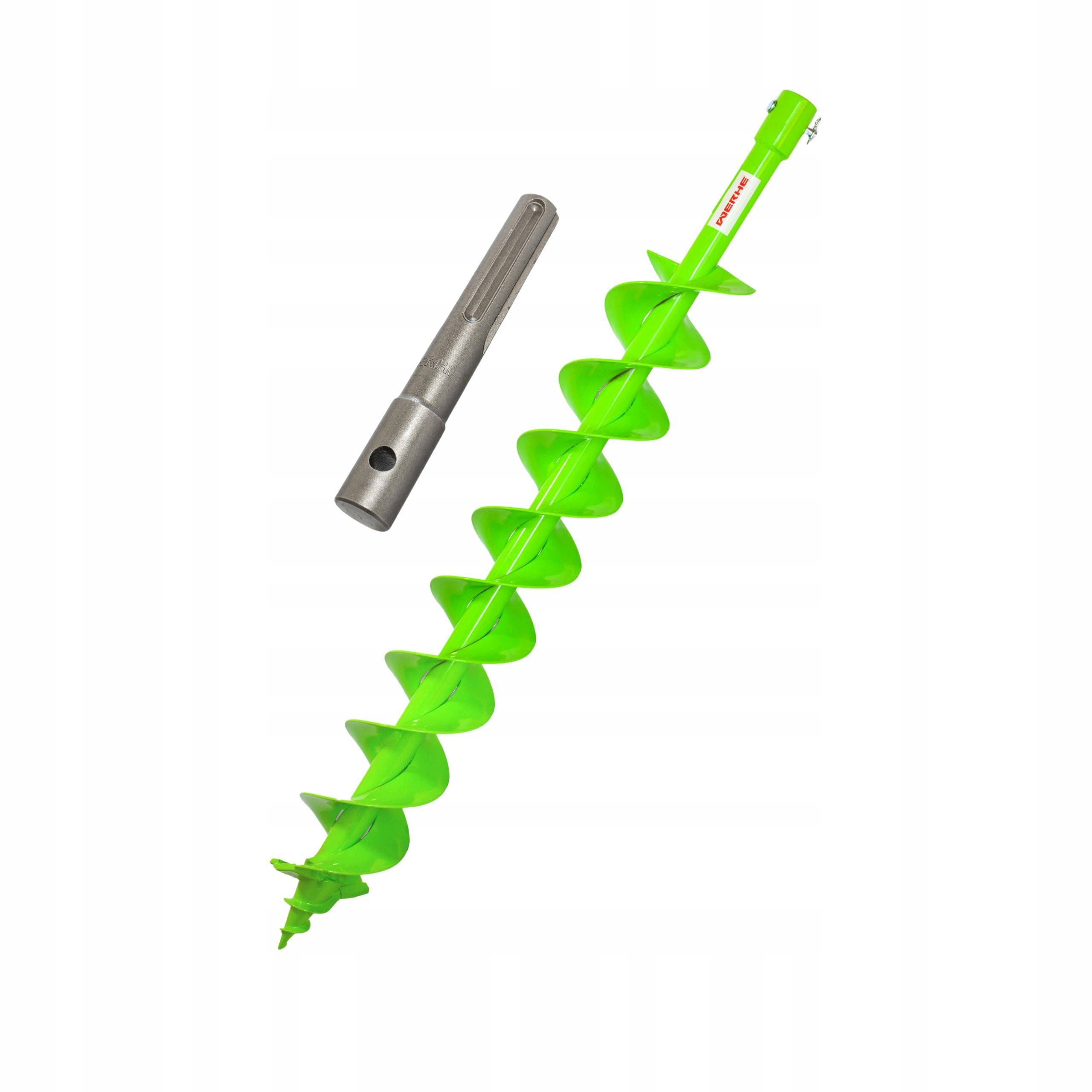 Zemní vrták dvojitě pletený 80 mm H plný s adaptérem Sds Max