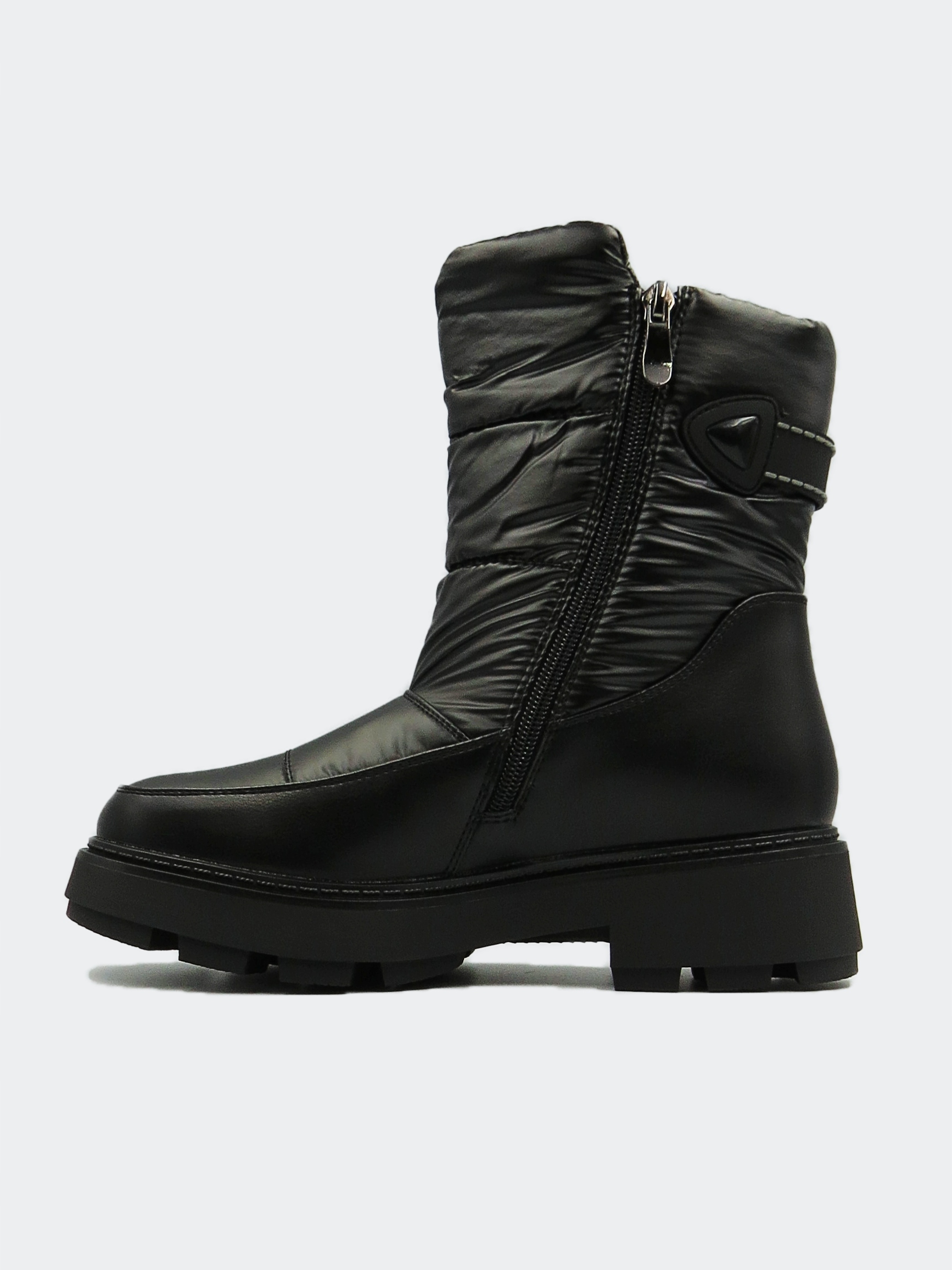 Śniegowce Damskie Ocieplane Buty Zimowe Czarne 39 Rozmiar 39