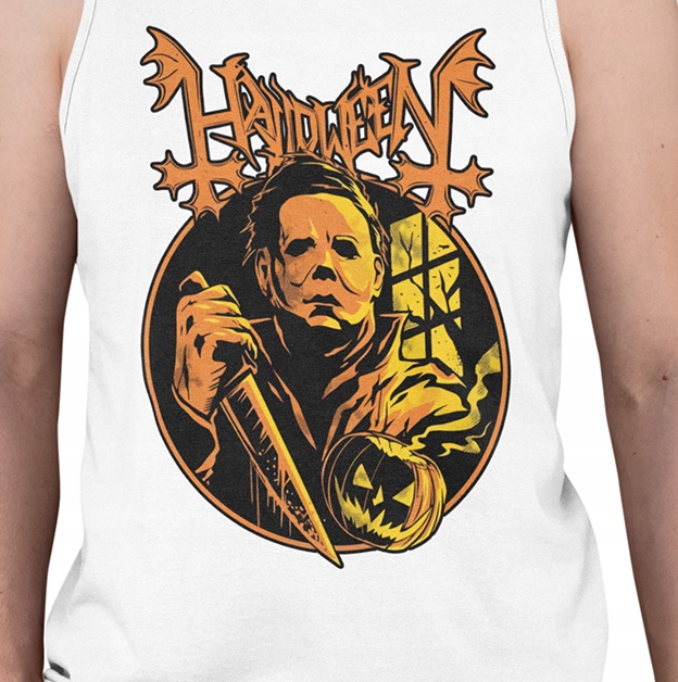 TANK TOP HORROR/ROCK HALLOWEN Marka inna