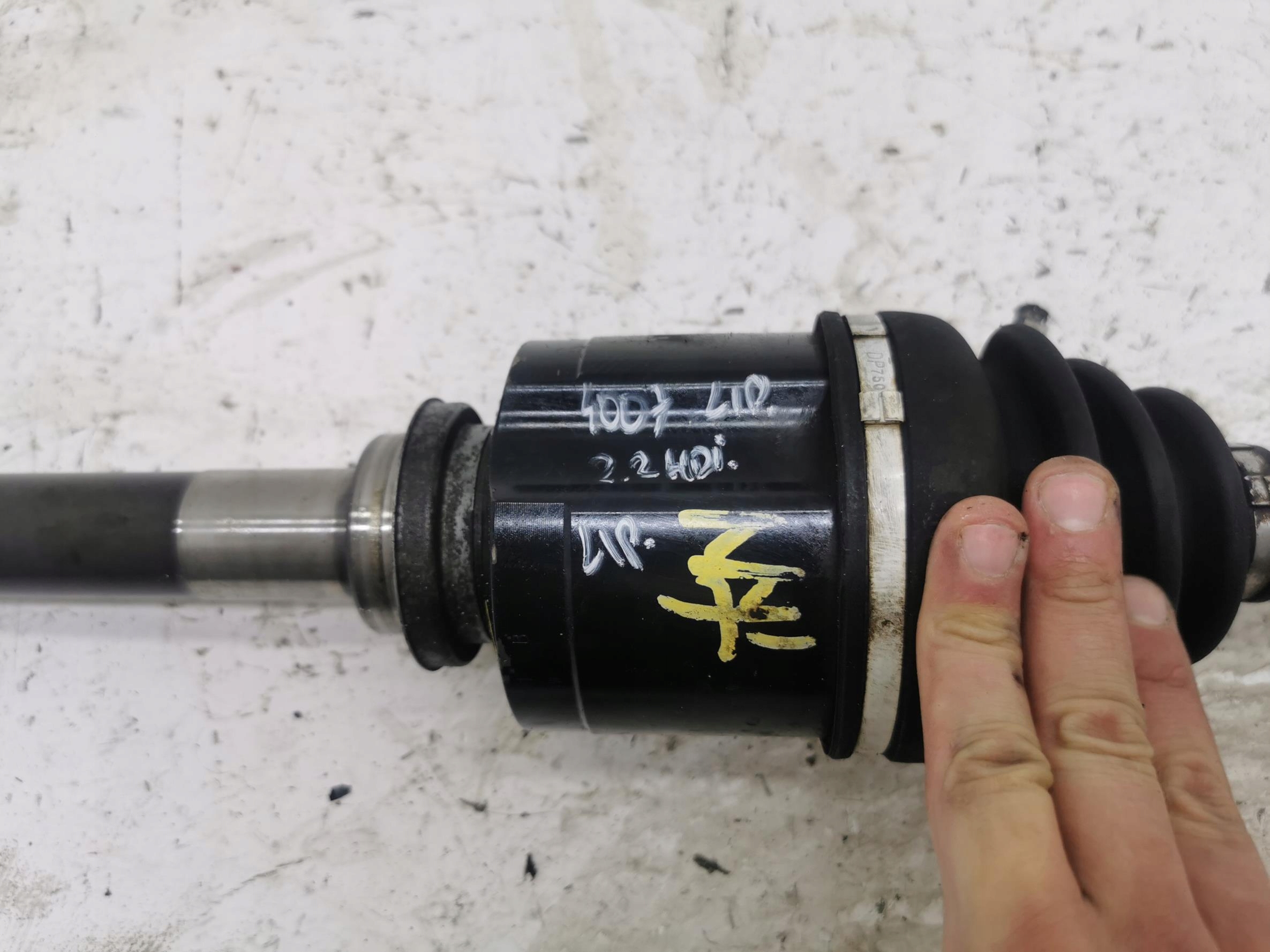 semi-axis long right PEUGEOT 4007 2.2 HDI 156KM 4x4