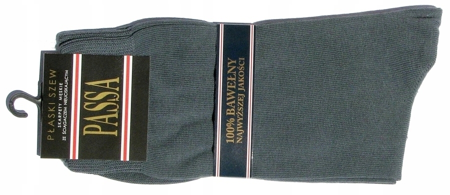 

Skarpety Garniturowe 100% Bawełna Szary 41/43