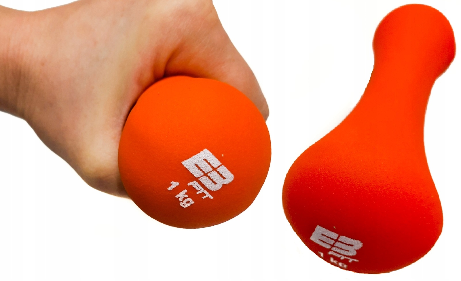 

Hantelki Hantla Neoprenowa Ciężarki 2 x 1 kg