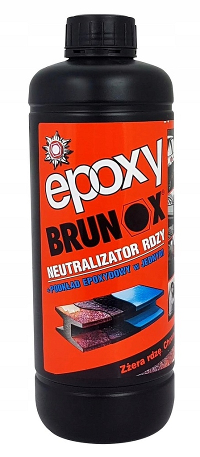 Brunox Epoxy средство для удаления ржавчины нейтрализатор ржавчины 1л