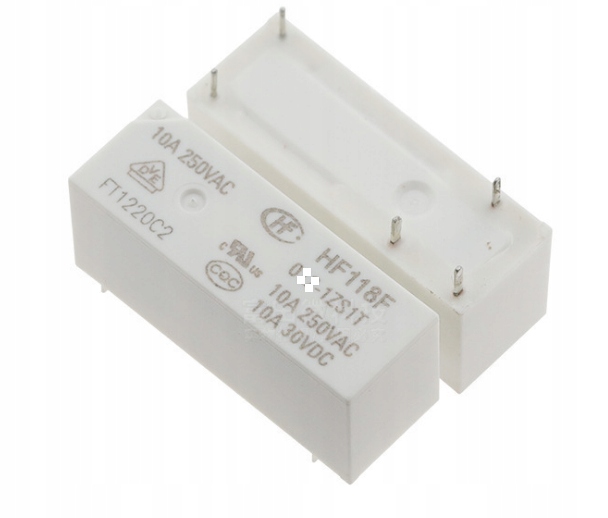 

Przekaźnik HF118F-024-1ZS1T 24V 10A/250V RM96