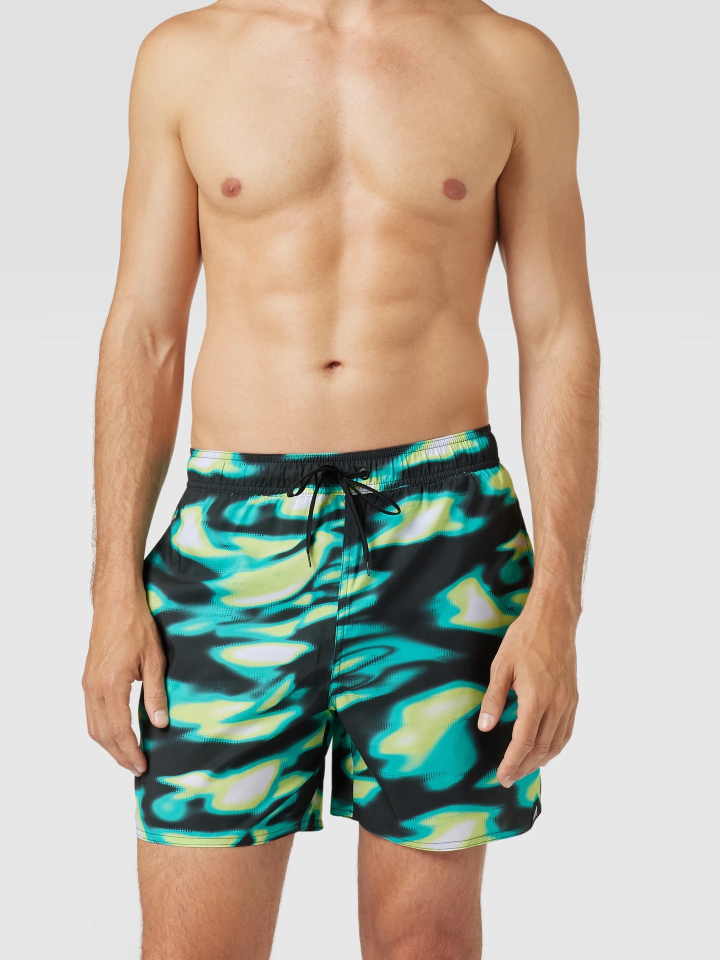 Adidas Graphic Souleaf Men’s Swim Shorts HA3316 Rozmiar M