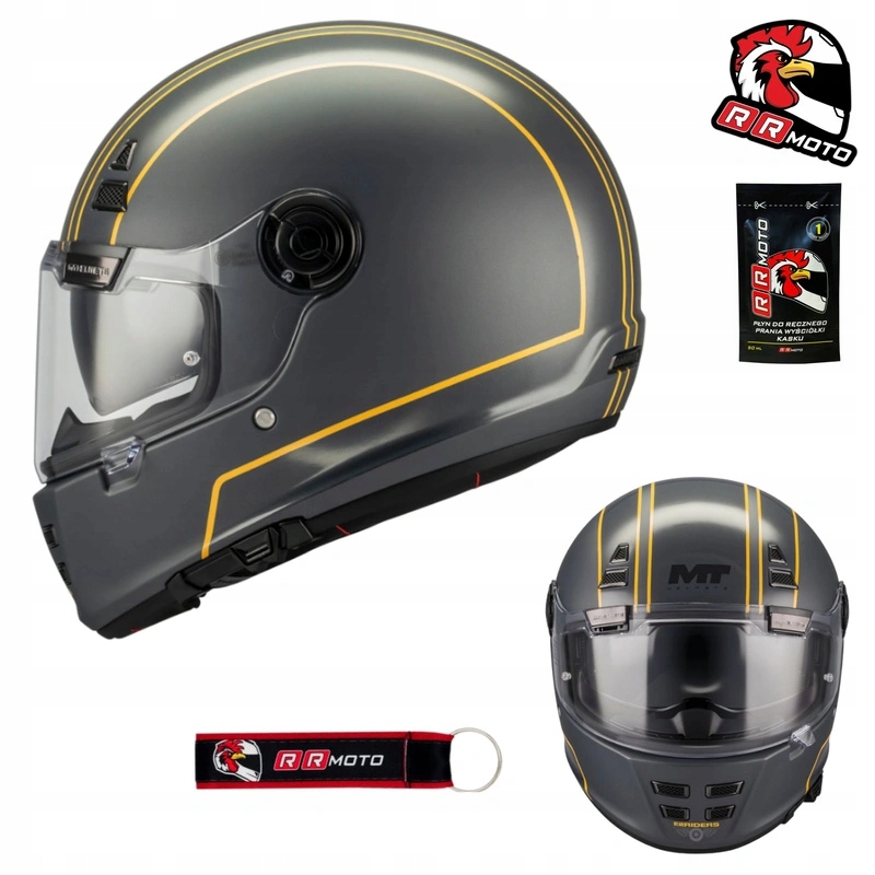 Motocyklová prilba Mt Jarama Sv Wild Black/yellow čierna žltá Darčeky