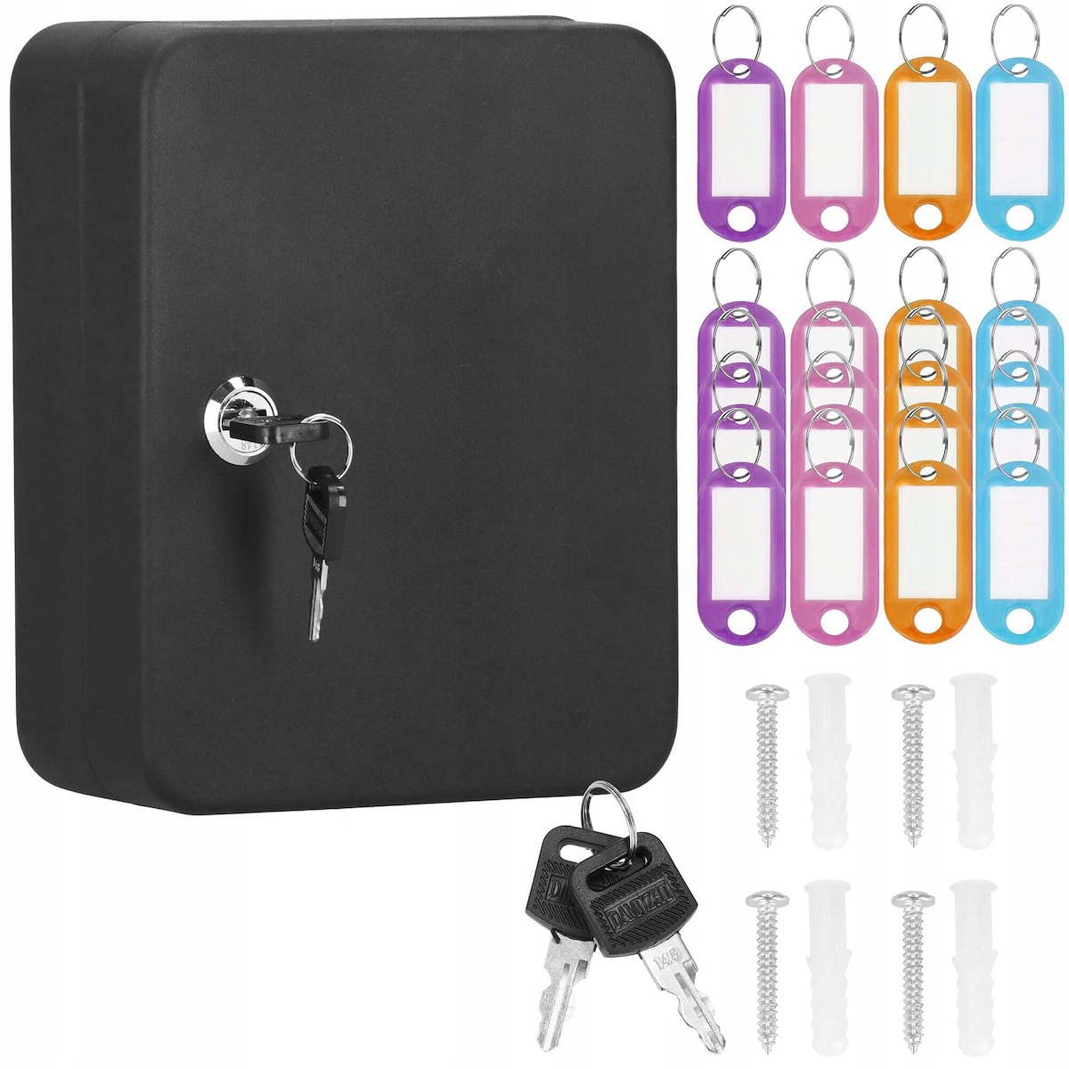 

Skrzynka Szafka Na Klucze Zawieszki Zestaw 20szt